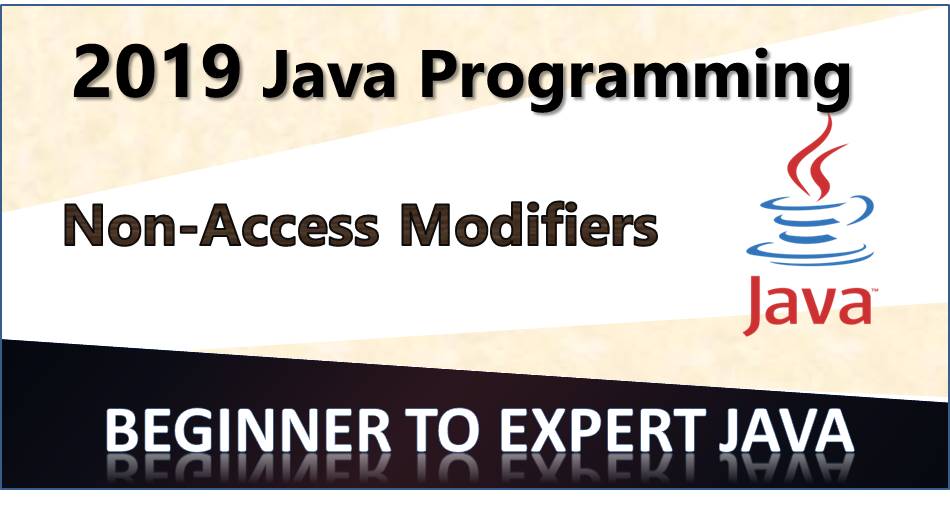 Java – Non-Access Modifiers