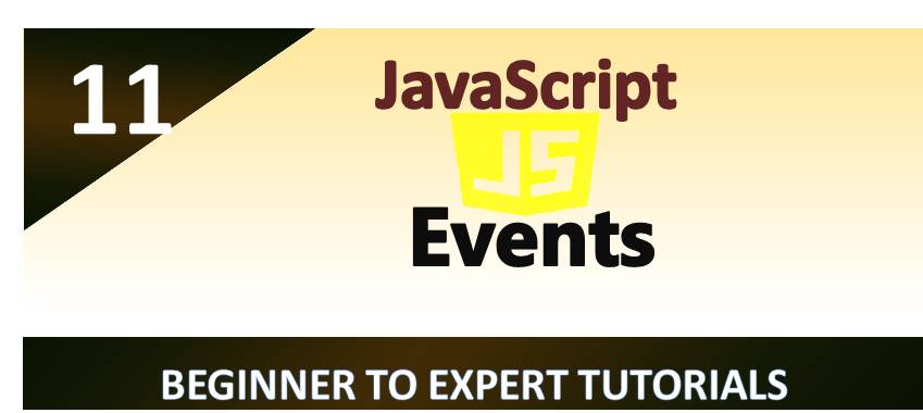 JavaScript – Events