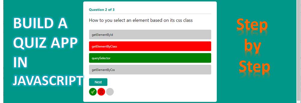 Quiz Application in JavaScript with Validation (Step by Step)