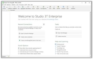 Studio 3T User Interface