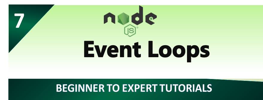 Node.js – Event Loops