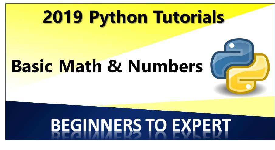 Basic Math and Numbers in Python