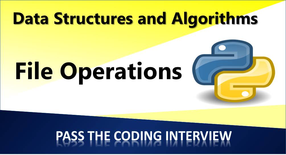 Python – File Operations