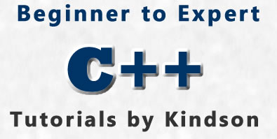 C++ Tutorials By Kindson