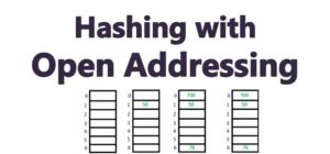 Hashing With Open Addressing