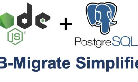DB Migrate Simplified with Node.js and PostgreSQL Demo